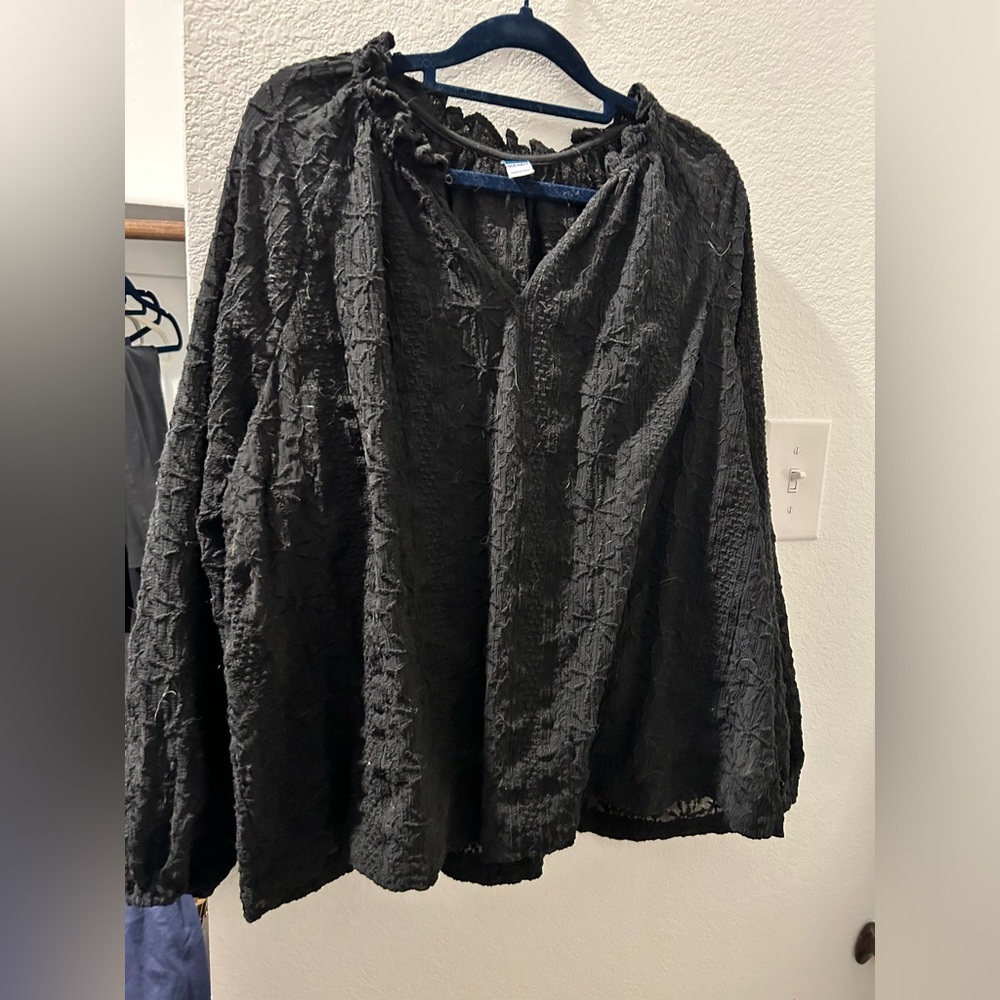 Old Navy blouse XL Black